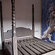 Кровать с колоннами "ФЕРЗЬ". Кровати. Сергей (sv-design). Интернет-магазин Ярмарка Мастеров.  Фото №2