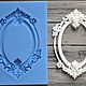 Mold 'Rococo Frame 2' (2 sizes), Blanks for decoupage and painting, Serpukhov,  Фото №1