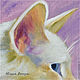 Oil painting ' White cat'. Pictures. yuliabogun. Online shopping on My Livemaster.  Фото №2