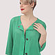 Order The jacket of cotton hole punch green. Yana-levashova. Livemaster. . Jackets Фото №3