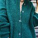 Уютный вязаный кардиган my_flower_daisy. Кардиганы. MY FLOWER KNITTING. Ярмарка Мастеров.  Фото №4