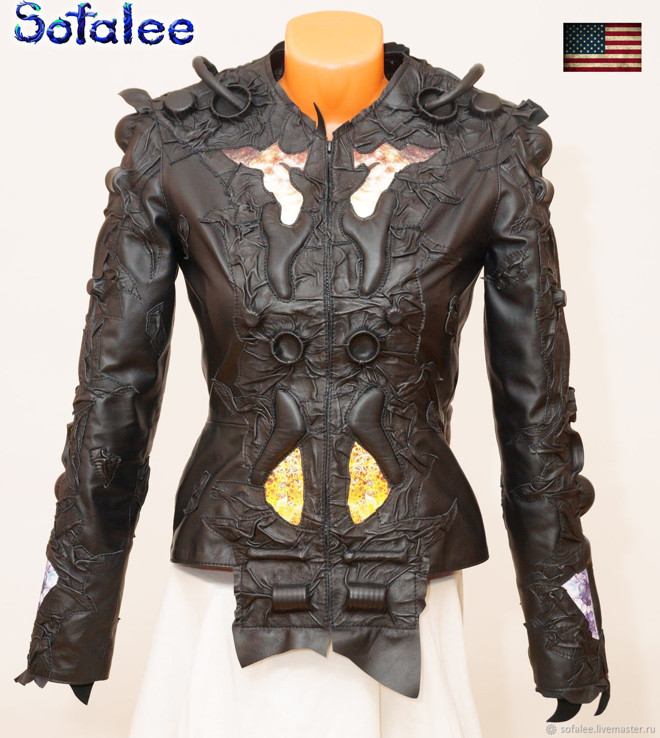кожаные куртки cyberpunk фото 36