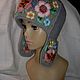 The hat with earflaps is warm and beautiful:'. Hat with ear flaps. Marina Mishina. Online shopping on My Livemaster.  Фото №2