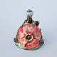 Rose hips. Porcelain bell, Bells, Moscow,  Фото №1