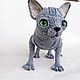 Вязаный кот Сфинкс. Амигуруми куклы и игрушки. Дарья (kirakinder). Ярмарка Мастеров.  Фото №8