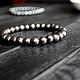 Hematite bracelet 'Mars' 8 mm. Bead bracelet. merlin-hat (Merlin-hat). My Livemaster. Фото №4