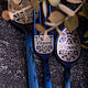 Цветной Столовый набор гравировкой деревянный короб подарок мужчине НГ, Ложки, Москва,  Фото №1