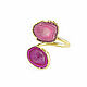 Pink Agate Ring, Female Agate ring. Rings. Irina Moro. Online shopping on My Livemaster.  Фото №2