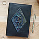 A5 leather notebook 'Perfect creation'. chameleon. Notebooks. WoobbyArt. My Livemaster. Фото №4