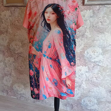 Одежда ручной работы. Ярмарка Мастеров - ручная работа Платья: Гортензия. Handmade.