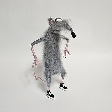 Куклы и игрушки ручной работы. Ярмарка Мастеров - ручная работа Крыс в кедах. Handmade.