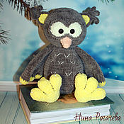 Куклы и игрушки handmade. Livemaster - original item Soft toys: Plush owl. Owl knitted. Handmade.