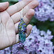 Forest magic pendant with fluorite crystal and moonstone. Pendants. Secret Jar. Online shopping on My Livemaster.  Фото №2