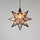 Bohemian lamp star 'Sirius'. Ceiling and pendant lights. tiffanarium (Tiffanarium). My Livemaster. Фото №4