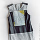 Linen sleeveless dress poluprilegayuschy, Dresses, St. Petersburg,  Фото №1