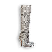 Обувь ручной работы handmade. Livemaster - original item Boots from CIENTA Python. Handmade.