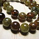 Green garnet grossular 10 mm. Beads1. Elena (luxury-fittings). My Livemaster. Фото №6