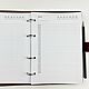 Replacement unit A5 undated diary, 4 holes