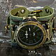 Montgomery 1950 Steampunk Quartz Wristwatch. Watches. Neformal-World. My Livemaster. Фото №5