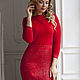 Dress ' Shimmering scarlet'. Dresses. masutina2. Online shopping on My Livemaster.  Фото №2
