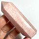 Pink opal. Obelisk 8.4 cm. Peru. Crystal. Мир минералов. Камни, кристаллы, предметы силы. My Livemaster. Фото №4