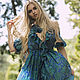 Silk blue boho dress. Dresses. Платья LOVARTY. My Livemaster. Фото №6