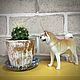Akita Inu: author's figurine. Figurines. Creative workshop Cheerful porcelain. Online shopping on My Livemaster.  Фото №2