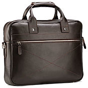 Сумки и аксессуары handmade. Livemaster - original item Leather business bag 