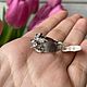 Винтаж: Винтажное кольцо с листочком. Кольца винтажные. Vintage.trinket. Ярмарка Мастеров.  Фото №4