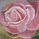 Картина масло холст цветы букет "Роза", Картины, Новосибирск,  Фото №1