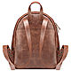 Кожаный рюкзак "Джессика" (светло-коричневый). Рюкзаки. Кожинка. Ярмарка Мастеров.  Фото №5