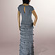 Long evening dress Helen. Hook, cotton. Dresses. Crochet by Tsareva. Online shopping on My Livemaster.  Фото №2