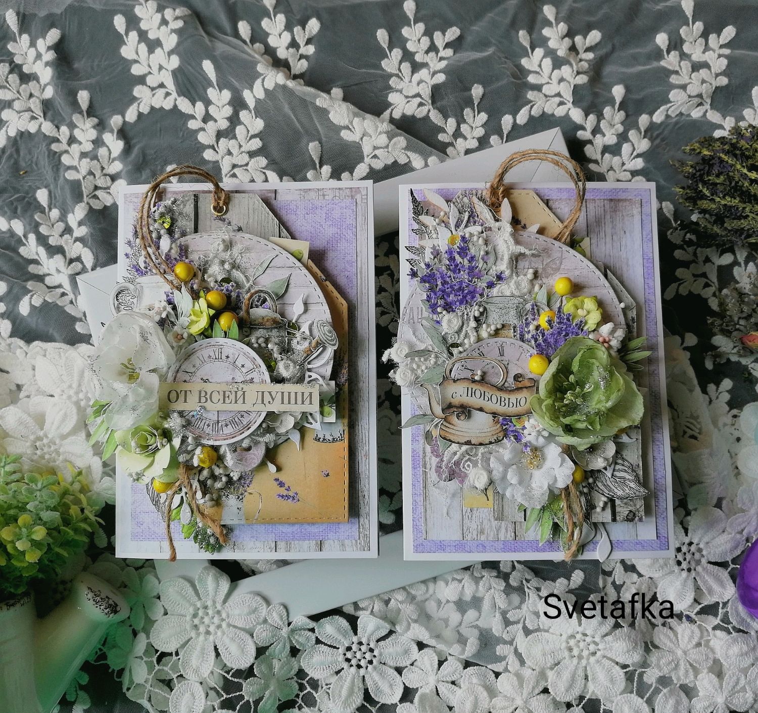 Открытка ручной работы, от всего сердца в интернет-магазине Ярмарка ...