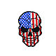 Stripe on clothing US Flag Skull chevron, patch. Patches. shevronarmy. Online shopping on My Livemaster.  Фото №2