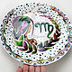 Zodiac sign Virgo-plate on the wall-a gift to Virgins. Decorative plates. Art by Tanya Shest. Online shopping on My Livemaster.  Фото №2