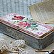Rose Garden Jewelry Box vintage style. Box. Studio Villa-Oliva. My Livemaster. Фото №5