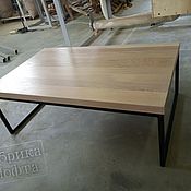 Для дома и интерьера handmade. Livemaster - original item Coffee table made of oak 600h1000 mm. Handmade.
