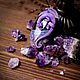 Pendant 'Purple dragon Cargol'. Pendants. Secret Jar. My Livemaster. Фото №6