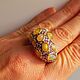 Ring 'La Boheme' with Ethiopian opals. Ring. SELENA. My Livemaster. Фото №4