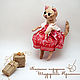 Cotton Christmas Cat toy Marfa, Christmas decorations, St. Petersburg,  Фото №1