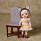Author's miniature doll 9cm, for a Dollhouse. Interior doll. TanyaOrange. Online shopping on My Livemaster.  Фото №2