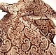 Order Genuine leather with pile-Paisley 0,8 mm. tarzderi. Livemaster. . Leather Фото №3