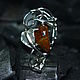 Ring 'Garden Fairy' fire opal. Rings. MJ. Online shopping on My Livemaster.  Фото №2