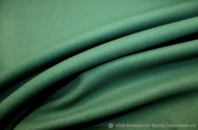 Пальтовая ткань изумрудная Италия в интернет-магазине на Ярмарке ...