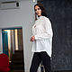 Silk blouse white. Blouse made of silk. Blouses. 'K. O.' women's clothing. Online shopping on My Livemaster.  Фото №2