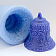 Silicone mold for soap 'Bell', Form, Shahty,  Фото №1