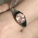Silver ring with fantastically bright Tourmaline (Champagne) pink, Rings, Moscow,  Фото №1