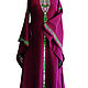 Order Medieval linen dress 'the Purple Lily'; Fantasy. Fehustyle Northern Gods Magic (slavartel). Livemaster. . Dresses Фото №3