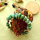 bracelet with chrysocolla. Bead bracelet. Vedic studio «IN AETERNUM». Online shopping on My Livemaster.  Фото №2