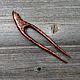 Hairpin made of Karelian birch 'Twig'. Hairpin. 13marko. Online shopping on My Livemaster.  Фото №2